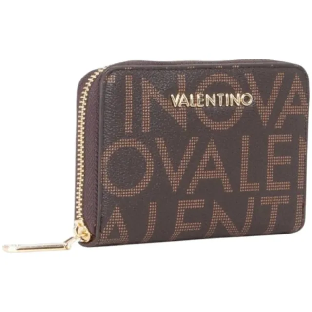 Valentino Bags Regina Re zip around portemonnee bruin multicolour
