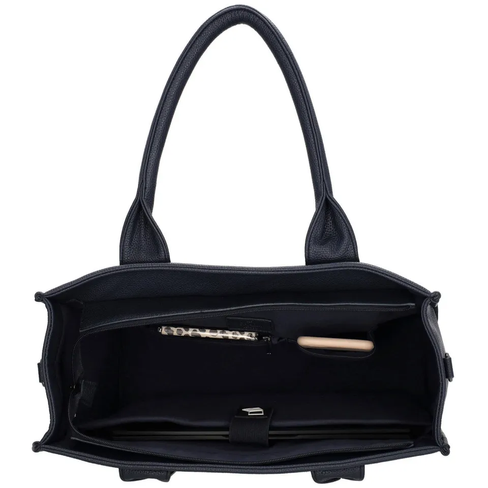 Charm London Bond shopper donkerblauw, foto 7