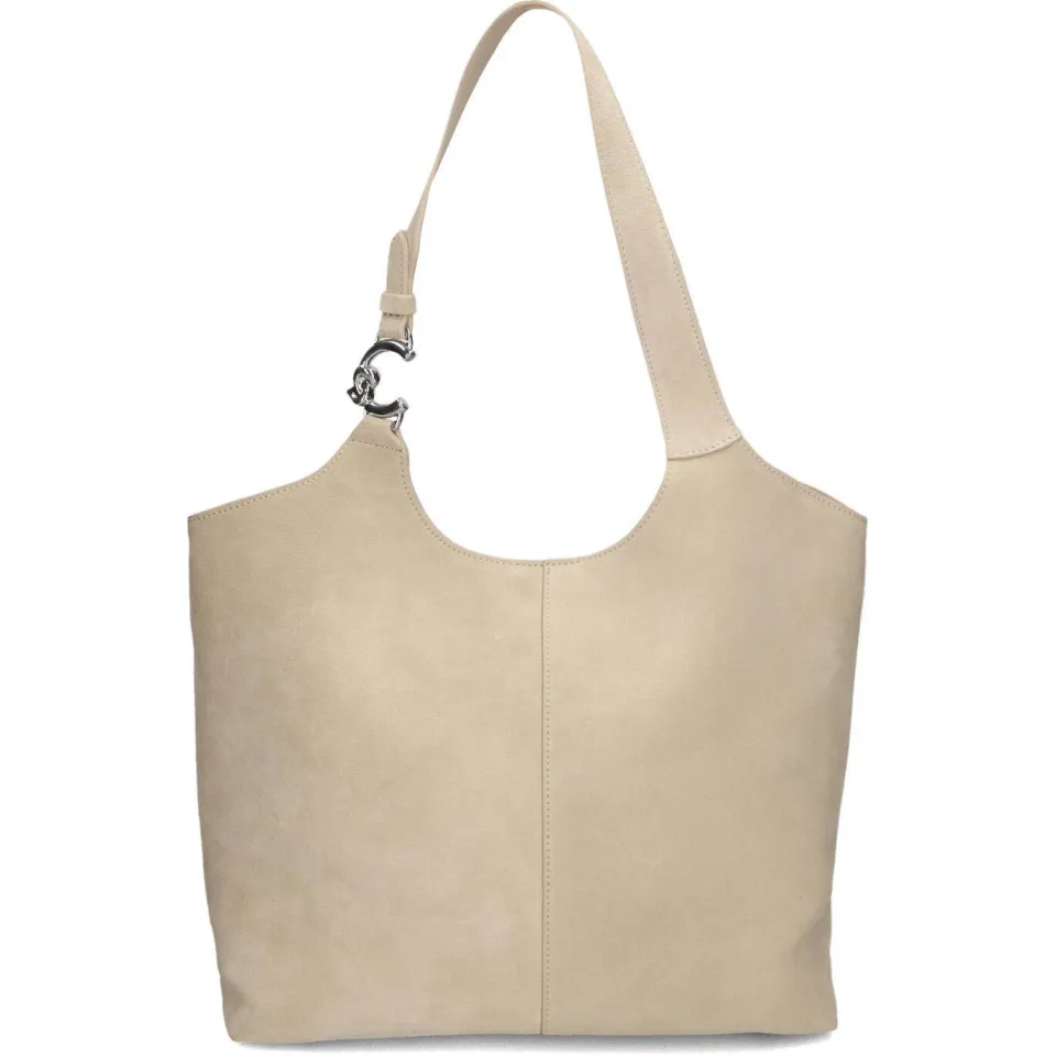Coccinelle C-Easy schoudertas beige Creme