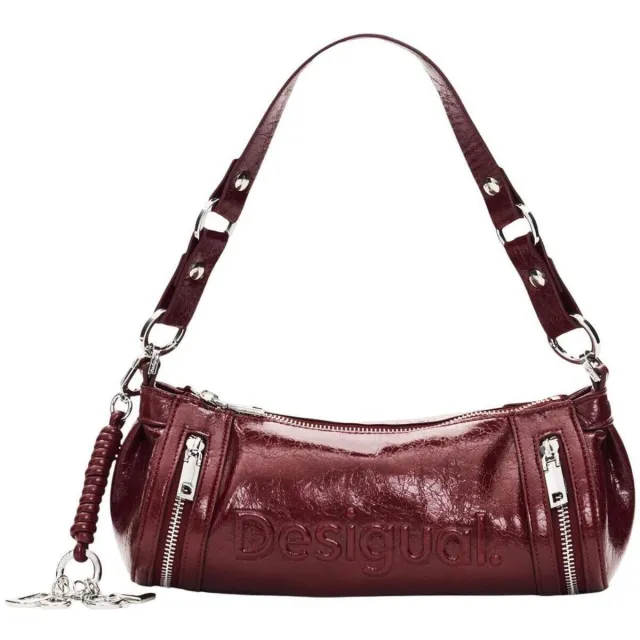 Desigual Tas Desigual BAG_HALF LOGO ZARAUZ NF 26WAXPA2 Rood