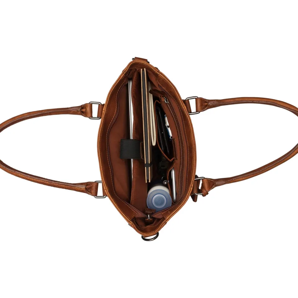 Burkely Antique Avery shopper cognac, foto 6