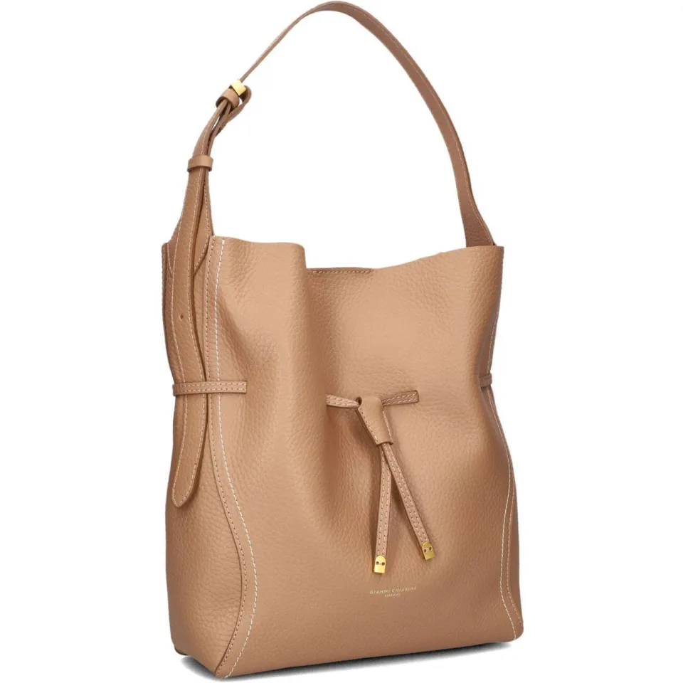 Gianni Chiarini Sienna schoudertas camel, foto 3