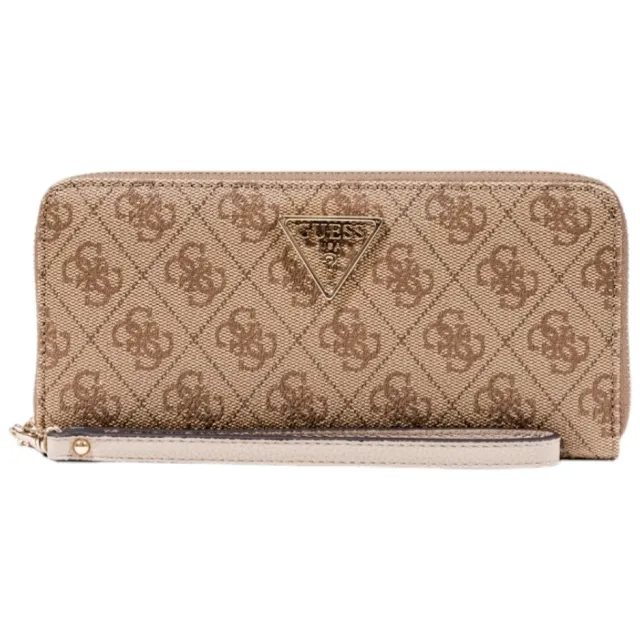 Guess Laurel II portemonnee large beige