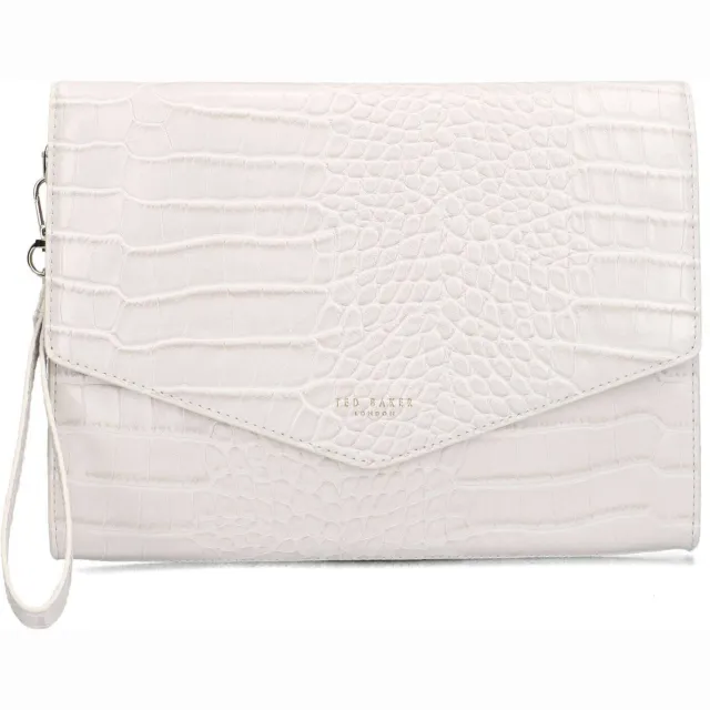 Ted Baker Clutches Wesslie Creme - One size