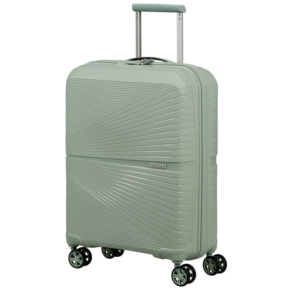 American Tourister trolley Airconic 55 cm. lichtgroen