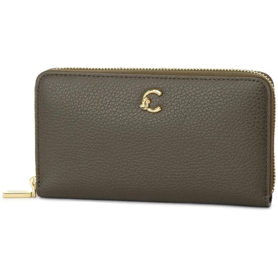 Coccinelle C-Me Wallet portemonnee donkergroen groen, foto 2