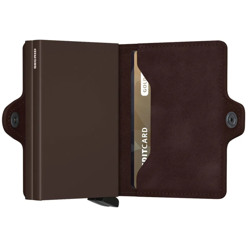 Secrid Twinwallet Vintage pasjeshouder donkerbruin, foto 5