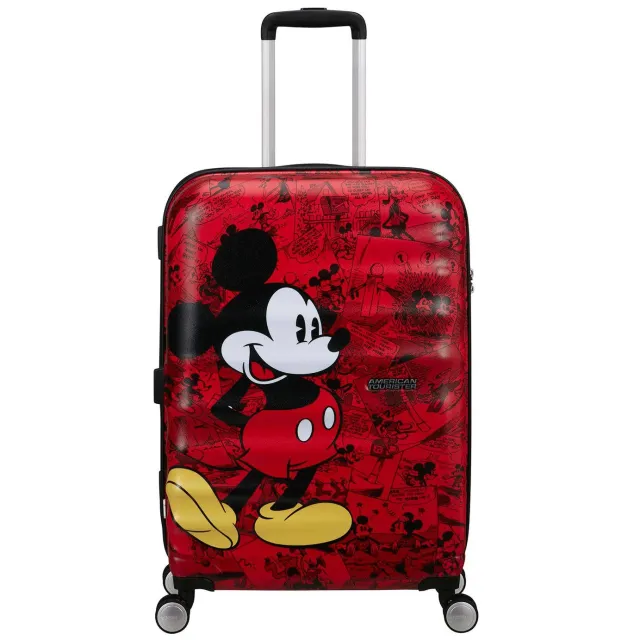 American Tourister Wavebreaker Disney Mickey koffer 67 cm rood