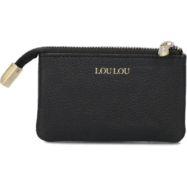Loulou Essentiels Portemonnees Petite Camille Zwart - One size