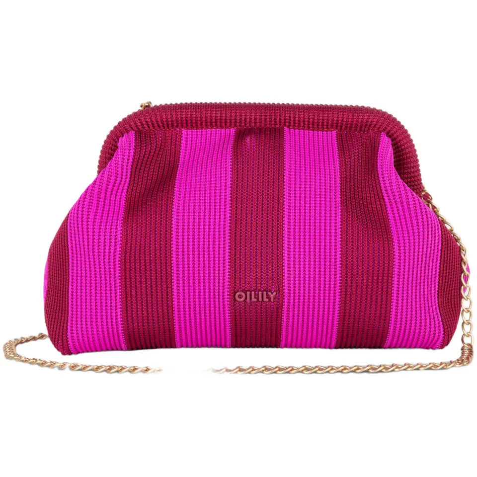 Oilily Savine crossbody tas roze Roze/bordeauxrood
