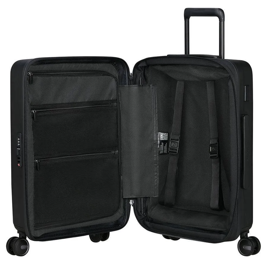Samsonite Restackd Spinner 55 cm handbagagekoffer zwart, foto 5