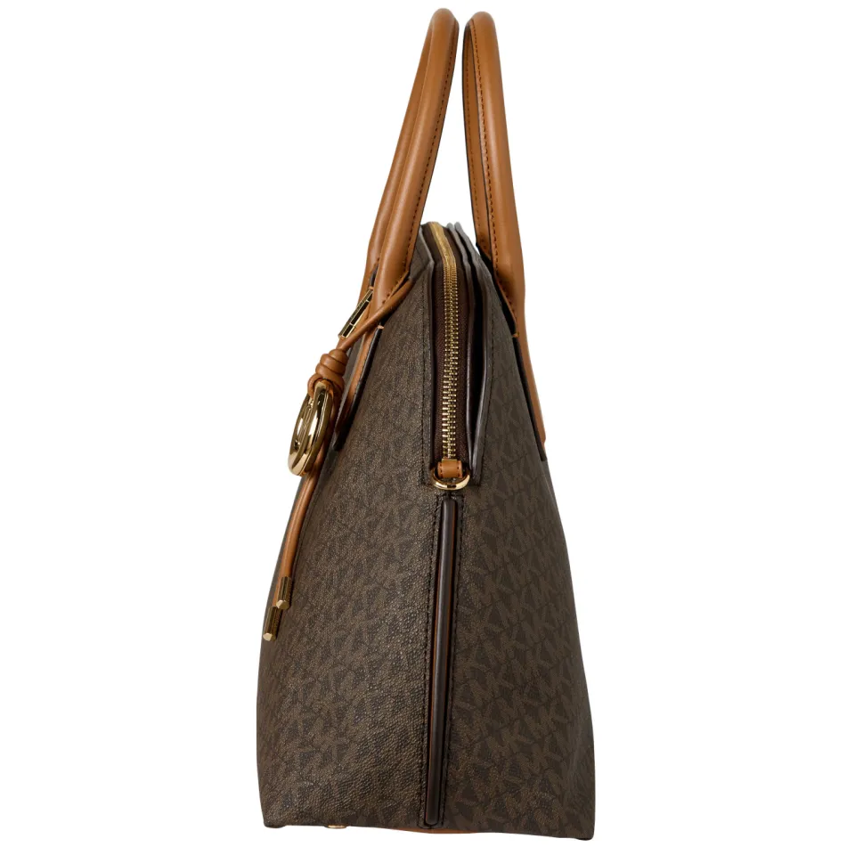 Michael Kors Freddie handtas donkerbruin, foto 3