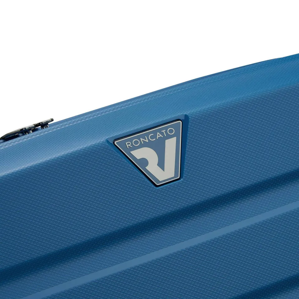 Roncato B-Flying Move expandable trolley 55 blauw, foto 5