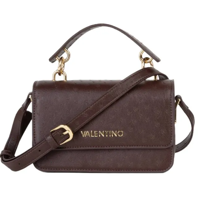 Valentino Bags Rossy Re crossbody tas 20 cm donkerbruin