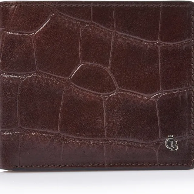 Castelijn & Beerens Croco Billfold 8 pasjes RFID | mocca
