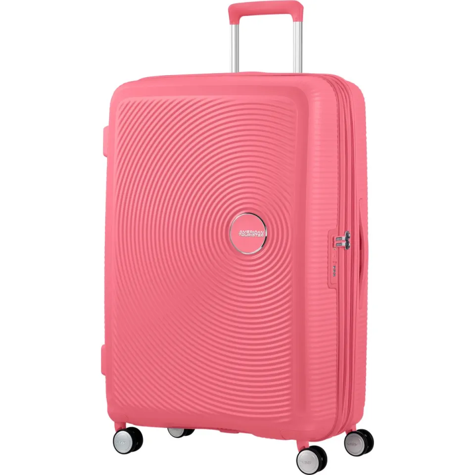 American Tourister Soundbox Spinner koffer roze, foto 2