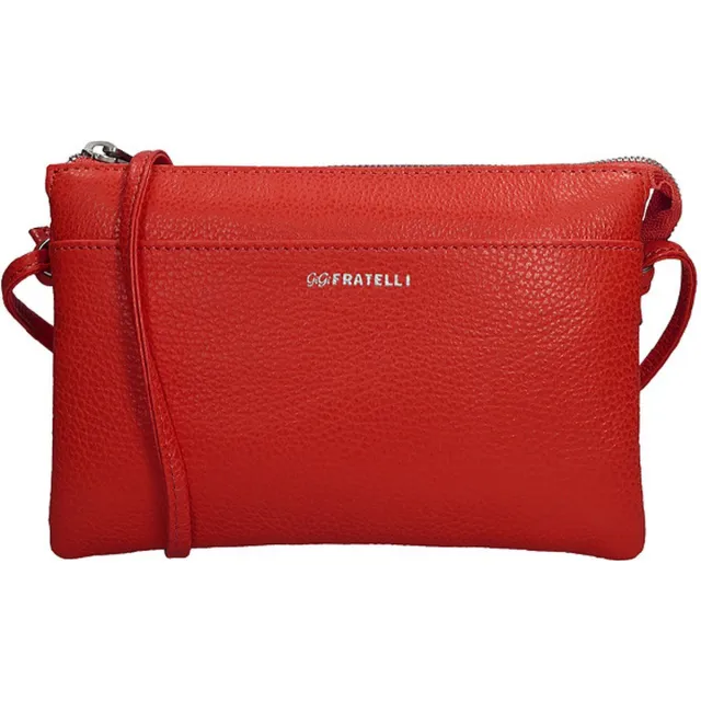 GiGi Fratelli ROM0046 | Leren crossbody Rood