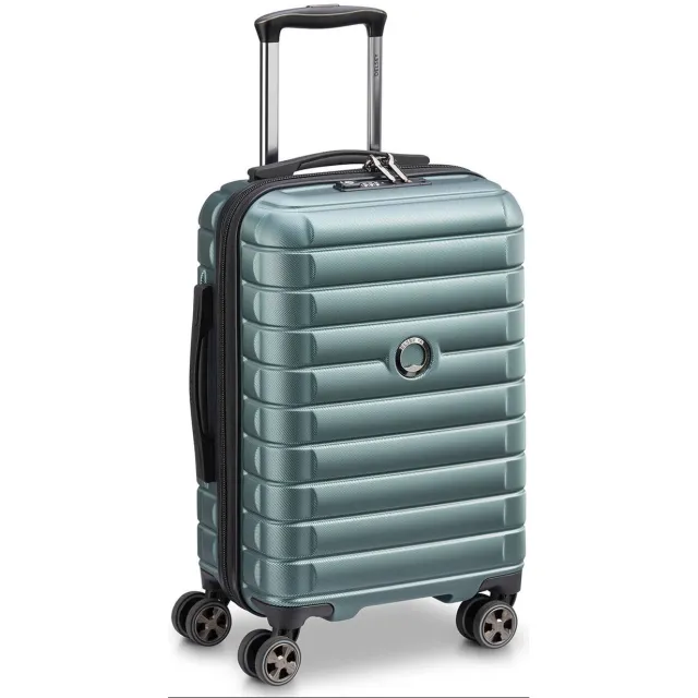 Delsey trolley Shadow 5.0 55 cm. Expandable groen