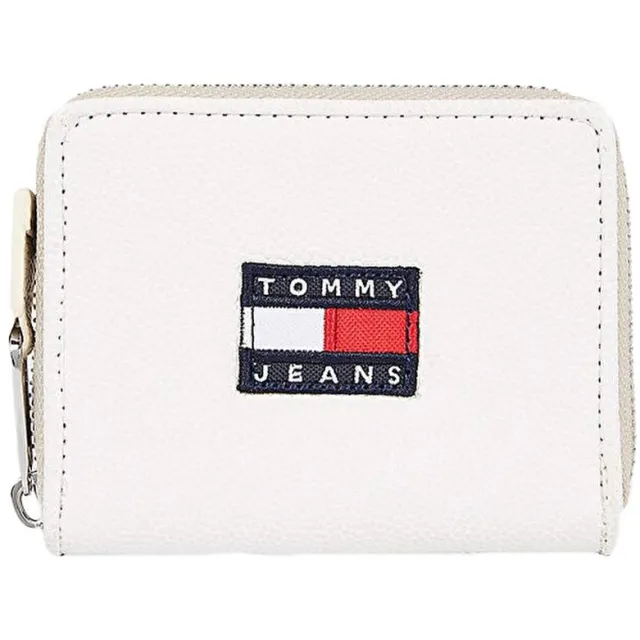 Tommy Jeans TJW Heritage ZA portemonnee wit