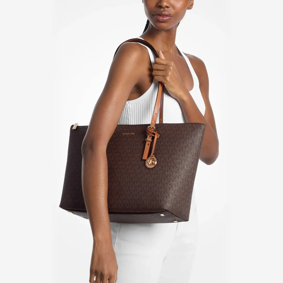 Michael Kors Quinn Large shopper donkerbruin, foto 4