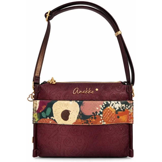 Anekke Blossom schoudertas bordeaux