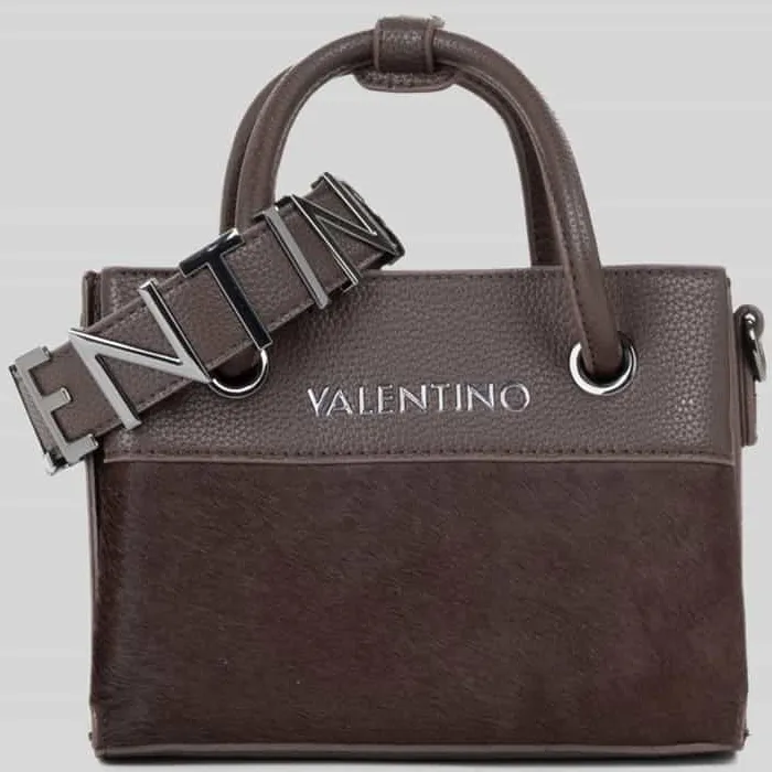 Valentino Bags Alexia mini handtas donkerbruin, foto 2