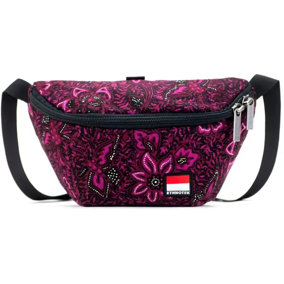 Ethnotek Bagus Bum Bag - Heuptas maat 3 l, purper