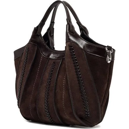 Gianni Chiarini Dua schoudertas bruin, foto 4