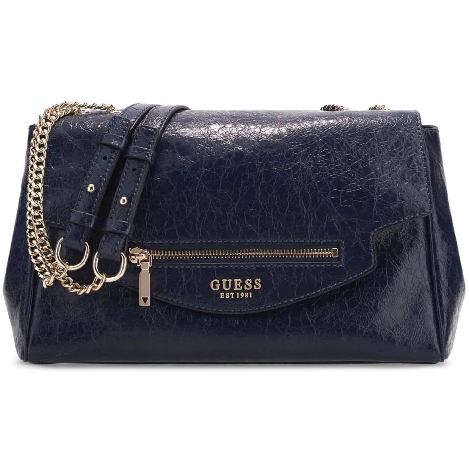 Handtas Guess Antonia Cnvrtbl Xbody Flap blauw, foto 2