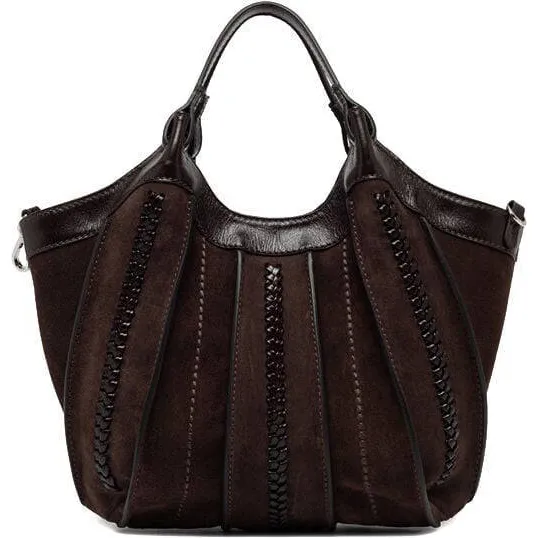 Gianni Chiarini Dua schoudertas bruin, foto 3