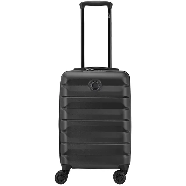Delsey trolley Air Armour 55 cm. Expandable zwart