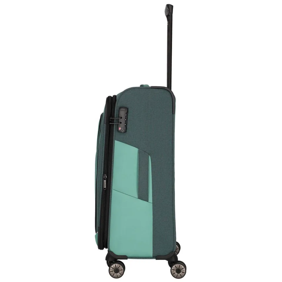 Travelite Viia reiskoffer donkergroen, foto 4