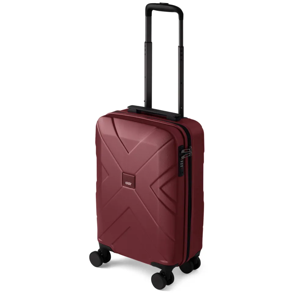 Oistr Napoli handbagagekoffer rood, foto 3