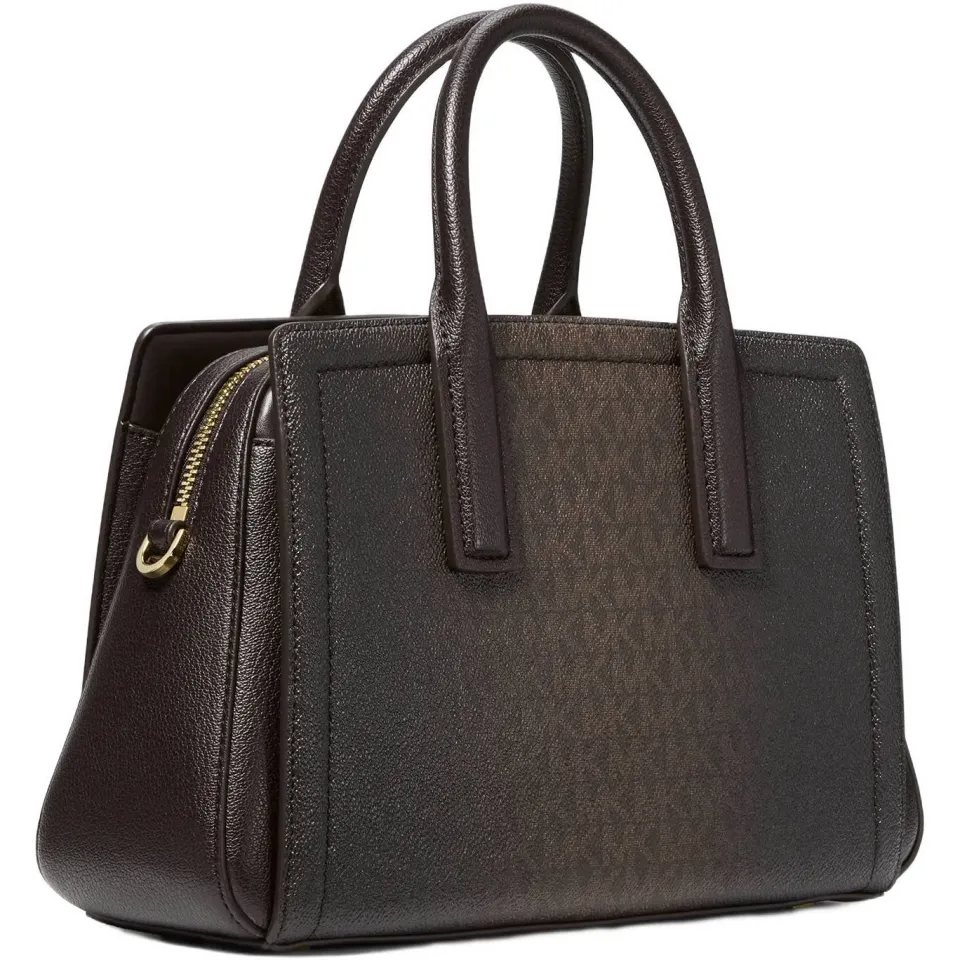 Michael Kors Laila handtas donkerbruin, foto 4