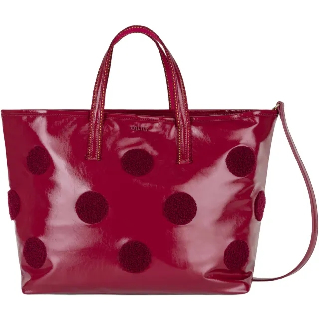 Oilily Celeste shopper bordeauxrood