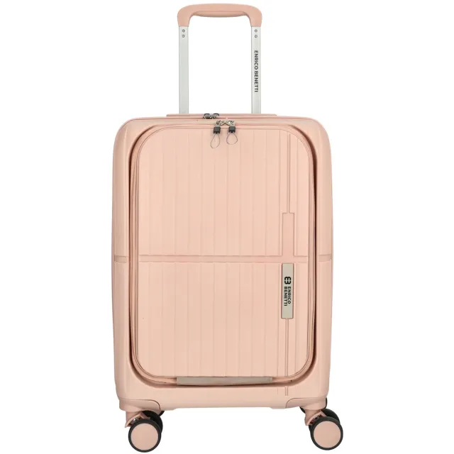 Enrico Benetti Tokyo Handbagage Laptop Business Koffer - 55 cm - 38,5 liter - TSA Slot - Misty Pink