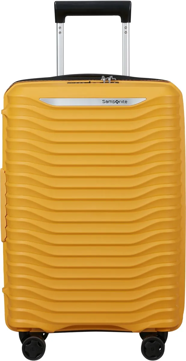 Samsonite Upscape spinner handbagagekoffer 55 cm geel YELLOW-