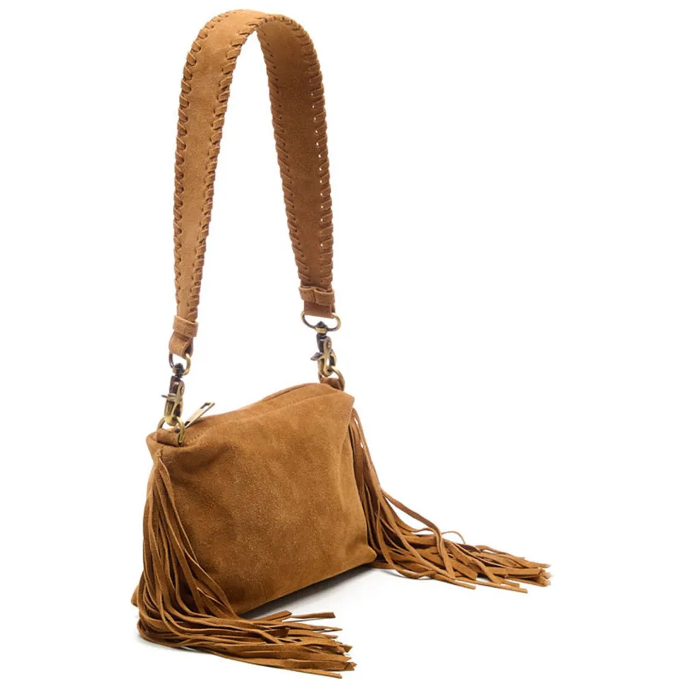 Chabo Bags Stormy Fringes schoudertasje cognac, foto 5