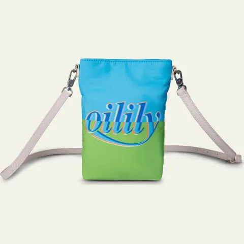 Oilily Schoudertas xs aquarius Blauw