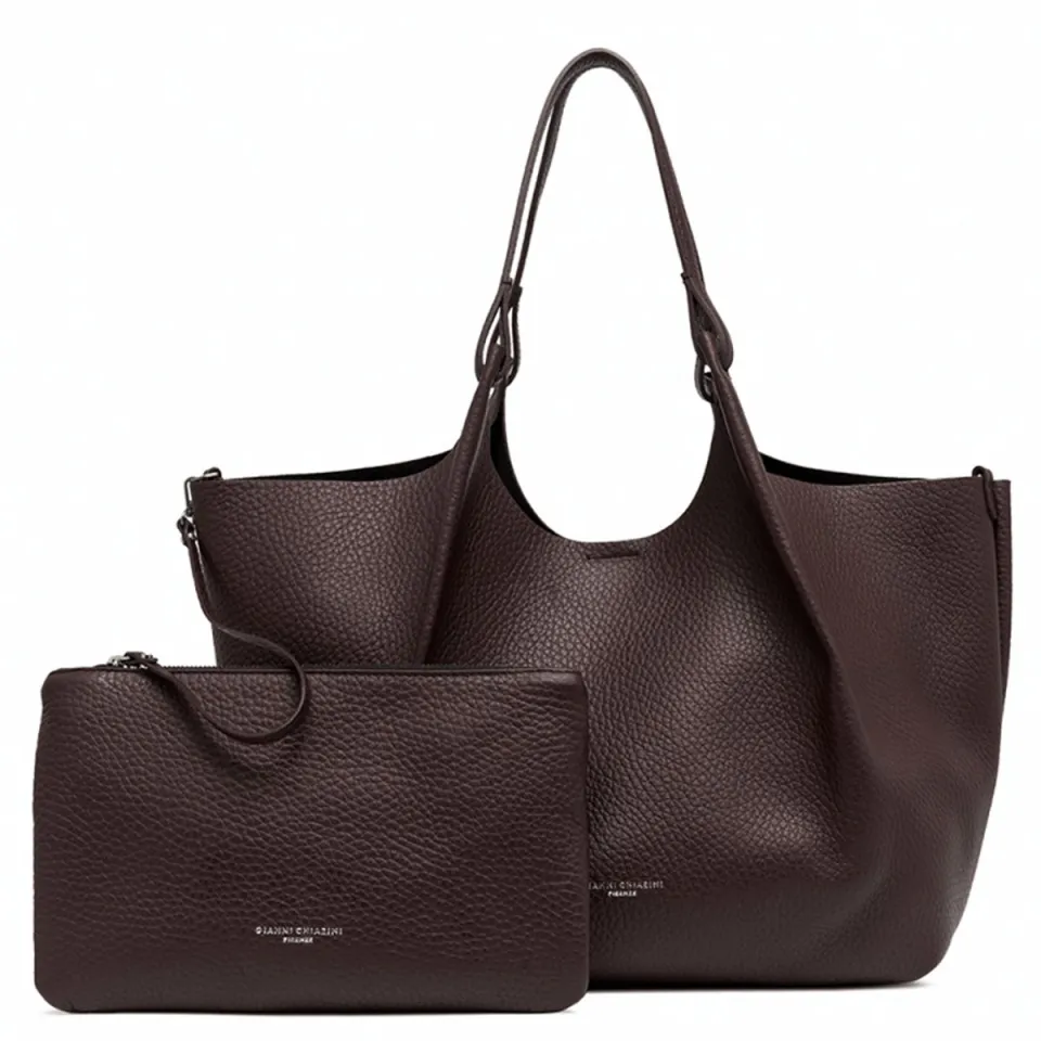 Gianni Chiarini Dua Bs 9720 schoudertas bruin, foto 2
