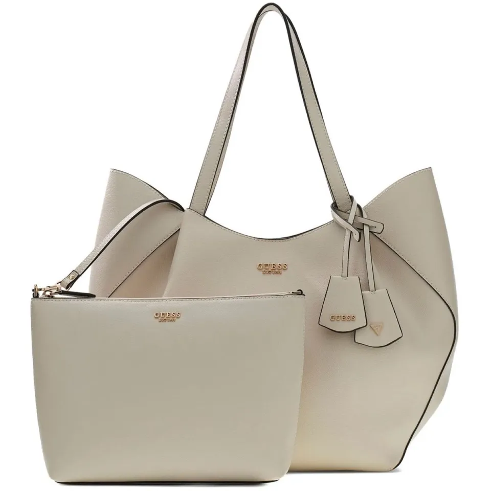 Guess Amorette 2-in-1 shopper crème Cream White