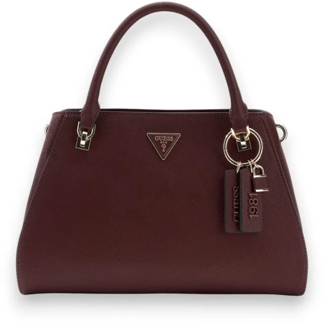 Guess Noelle ll Medium Handtas Dames - Imitatieleer - Rood