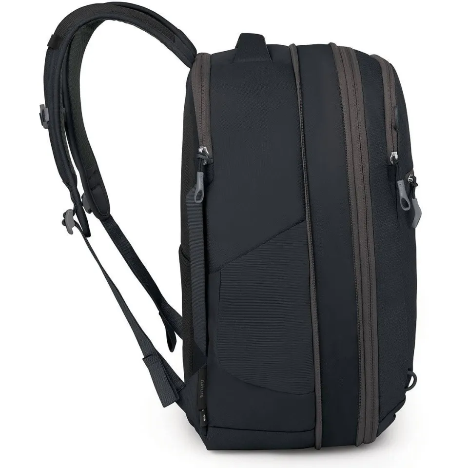Osprey Daylite Expandable Travel Pack 26+6 reisrugzak zwart, foto 3