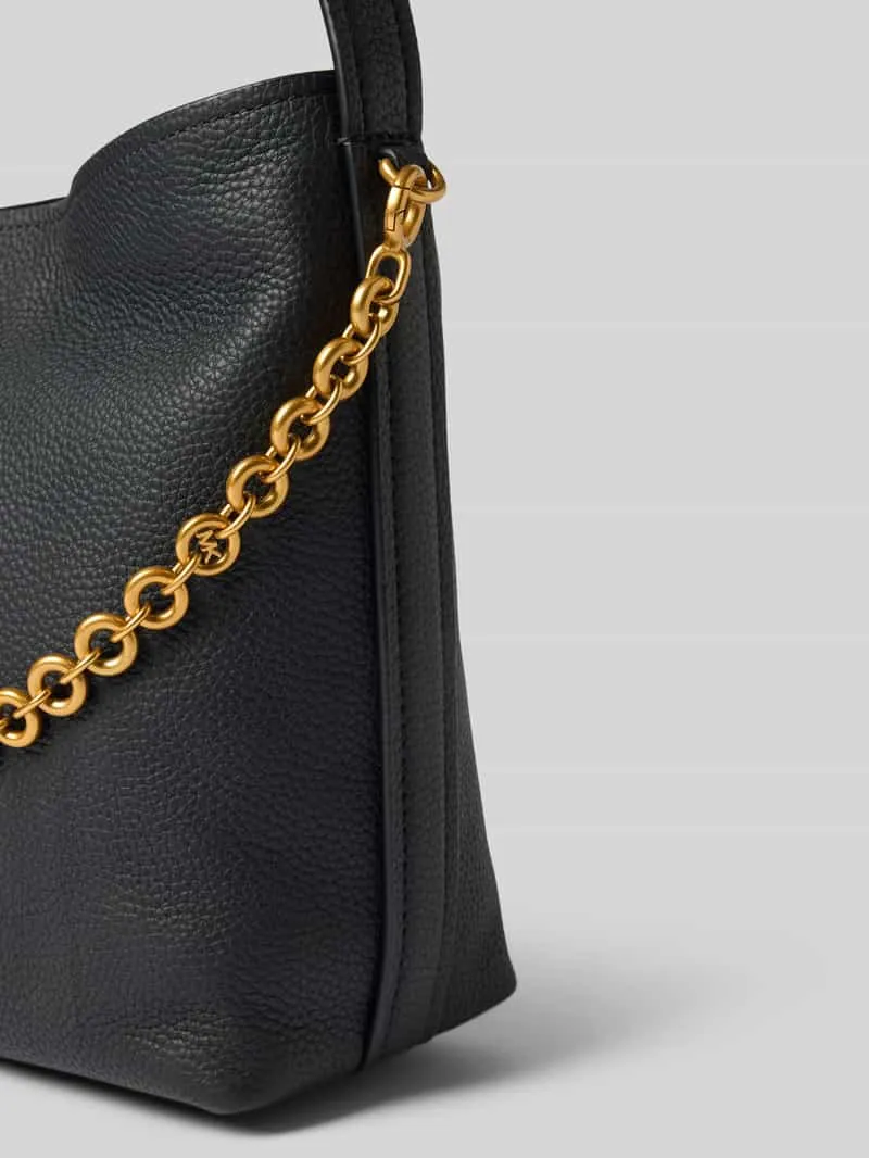 MICHAEL Michael Kors Handtas in echt leer model 'Nolita' zwart, foto 4