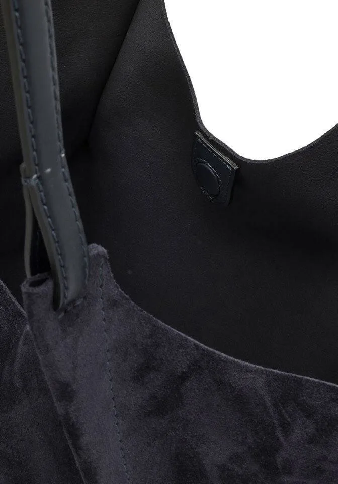 Gianni Chiarini Dua 9800 schoudertas donkerblauw, foto 5