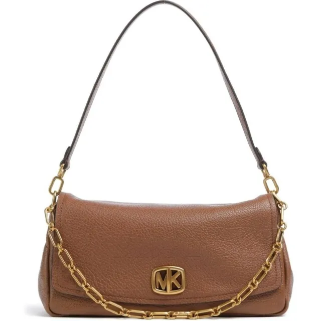 MICHAEL Michael Kors Tas MICHAEL Michael Kors Lg Trnlk Cnv Chn Shldr Bruin