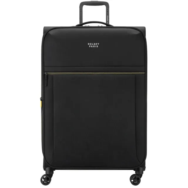 Delsey Brochant 3 78 cm uitbreidbare koffer zwart