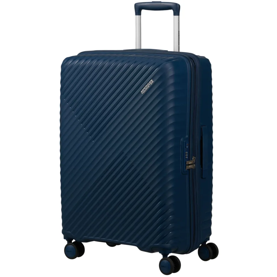 American Tourister Diablast spinner koffer 68 cm blauw, foto 2