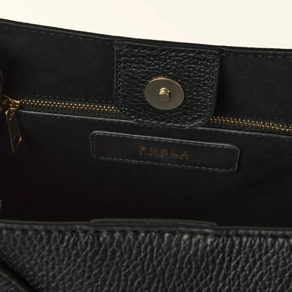 Furla Nuvola M schoudertas zwart, foto 4