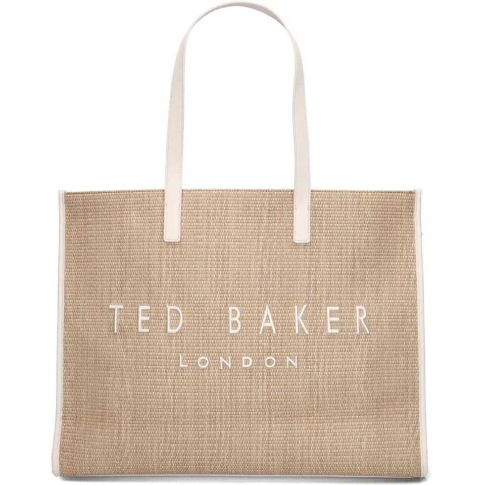 Ted Baker Pallmer Large Icon Bag shopper beige Zand